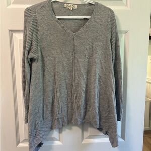 Medium Grey Sweater by Pink Rose